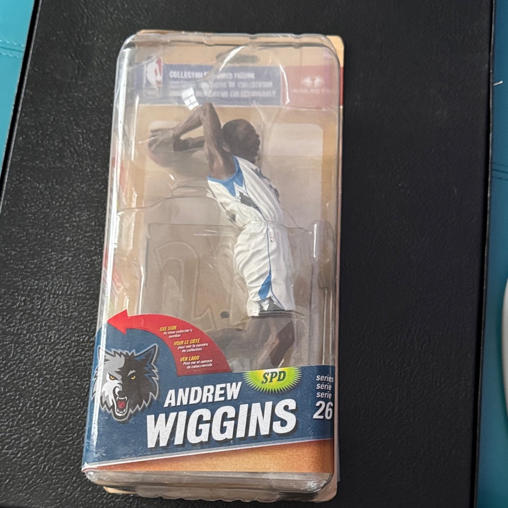 Andrew Wiggins NBA Action Figure - White & Blue